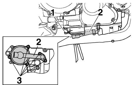 YAMAHA TDM900 - To check the engine oil level - 4