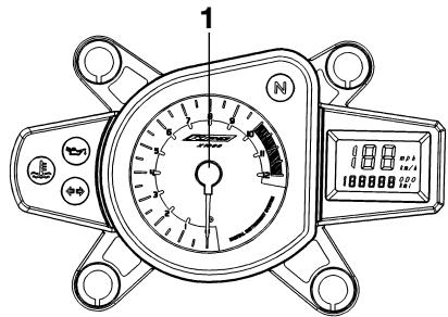 YAMAHA TZR50 - Tachometer - 1