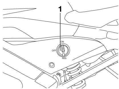 YAMAHA TZR50 - Fuel cock - 1