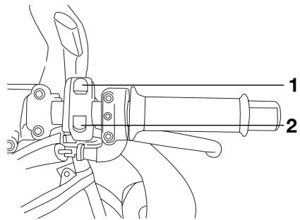 YAMAHA TZR50 - Engine stop switch “ / ” - 1