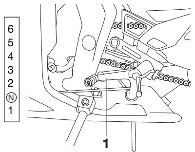 YAMAHA TZR50 - Shifting - 1