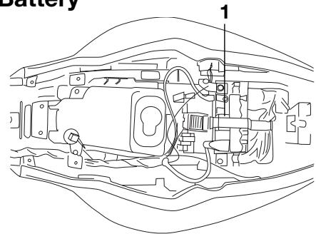 YAMAHA TZR50 - Checking the wheel bearings - 1
