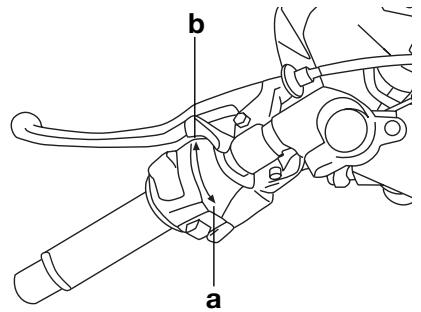 YAMAHA TZR50 - Starter (choke) lever "I" - 1