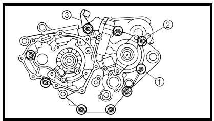 YAMAHA WR250F-2007 - COJINETE DEL CÁRTER - 1