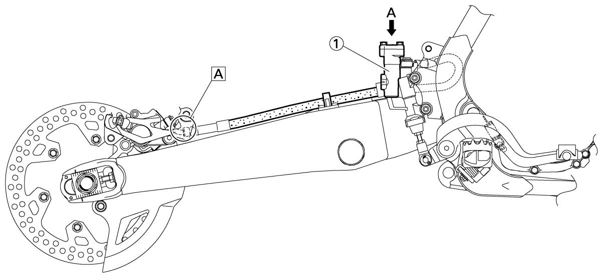 YAMAHA WR250F-2007 - DIAGRAMME DE CHEMINEMENT DES CABLES - 5