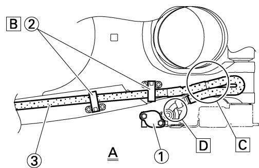 YAMAHA WR250F-2007 - DIAGRAMME DE CHEMINEMENT DES CABLES - 4