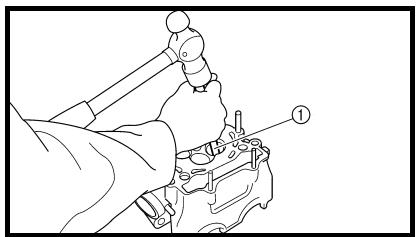 YAMAHA WR250F-2007 - Jeu (queue-guide): - 1