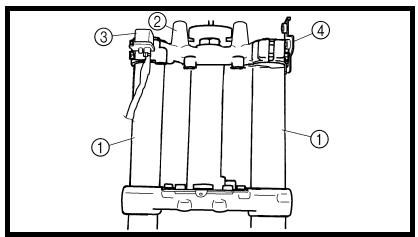 YAMAHA WR250F-2007 - Sopporté inferior - 1