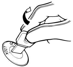YAMAHA YBR125 - To unlock the steering - 1
