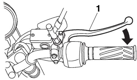 YAMAHA YBR125 - Brake lever - 1