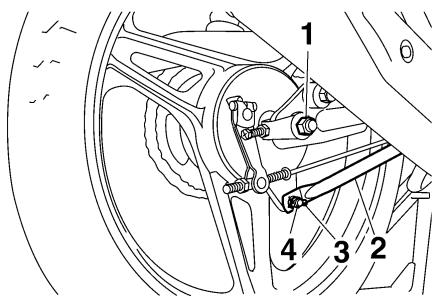 YAMAHA YBR125 - WARNING - 1