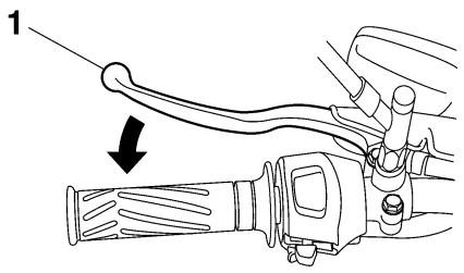 YAMAHA YBR125 - Clutch lever - 1