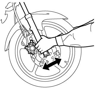 YAMAHA YBR125 - Checking the steering - 1