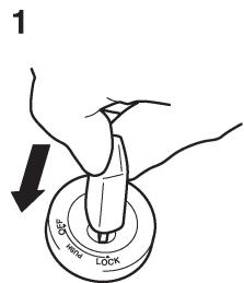 YAMAHA YBR250 - To unlock the steering - 1