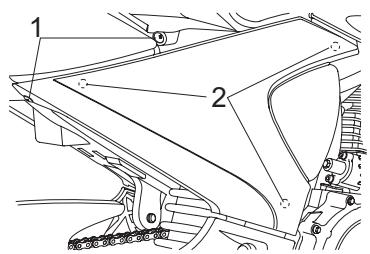 YAMAHA YBR250 - Panels A and B - 1