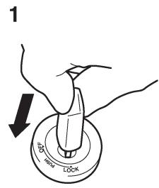 YAMAHA YBR250-2007 - LOCK - 3