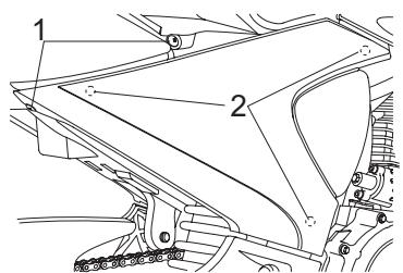 YAMAHA YBR250-2007 - Panels A and B - 1