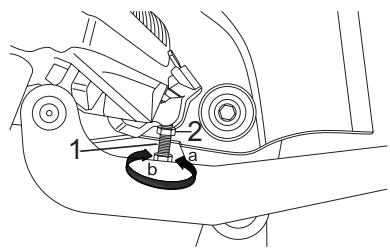 YAMAHA YBR250-2007 - WARNING - 2