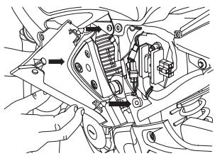 YAMAHA YBR250-2007 - Panels A and B - 2
