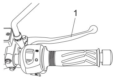 YAMAHA YBR250-2007 - Brake lever - 1