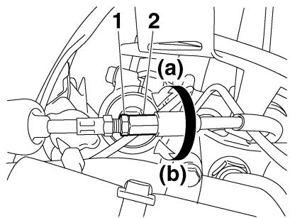 YAMAHA YZ85 - Adjusting the clutch lever free play - 2