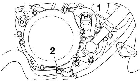 YAMAHA YZ85 - Transmission oil - 1