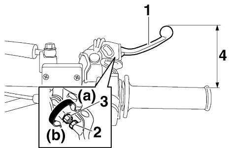 YAMAHA YZ85 - Brake lever - 1