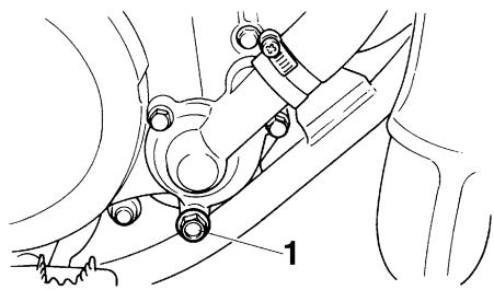 YAMAHA YZ85 - Never attempt to remove the radiator cap when the engine is hot. - 1
