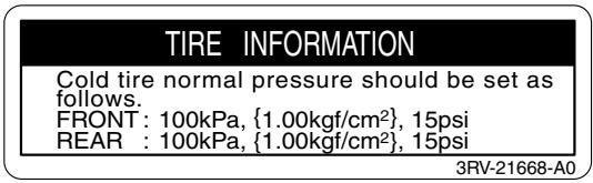 YAMAHA YZ85 - INFORMATION SUR LES PNEUS - 3