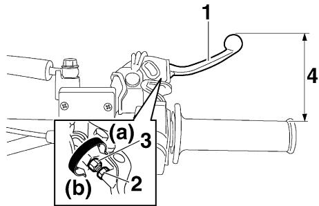 YAMAHA YZ85 LW - Brake lever - 1