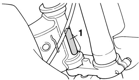 YAMAHA YZ85 LW - Vehicle identification number - 1