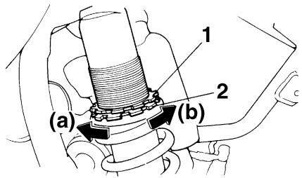 YAMAHA YZ85 LW - Spring preload - 1