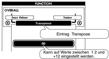 YAMAHA ARIUS YDP-V240 - Tonhohen-Parameter - 2