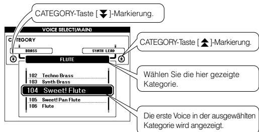 YAMAHA ARIUS YDP-V240 - - CATEGORY-Tasten [A] und [▼] Tasten - 2