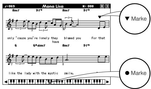 YAMAHA ARIUS YDP-V240 - Die Song-Wiedergabe beginnt automatisch, wenn Lektion 3 ausgewählrt wird. - 1