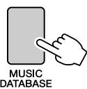 YAMAHA ARIUS YDP-V240 - Drücken Sie die Taste [MUSIC DATABASE]. - 1