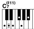 YAMAHA ARIUS YDP-V240 - Standardakkorde. - 14