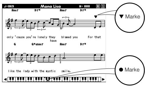 YAMAHA ARIUS YDP-V240 - Die Song-Wiedergabe beginnnt automatisch, sobald Sie Lektion 1 auswahlen. - 1