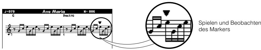 YAMAHA ARIUS YDP-V240 - Notendarstellung anzeigen. - 3