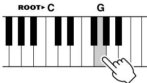 YAMAHA ARIUS YDP-V240 - Nachschlagen von Akkorden im Chord Dictionary (Akkordlexikon) - 3