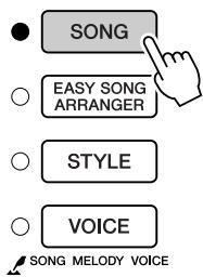 YAMAHA ARIUS YDP-V240 - Drucken Sie die [SONG]-Taste. - 1