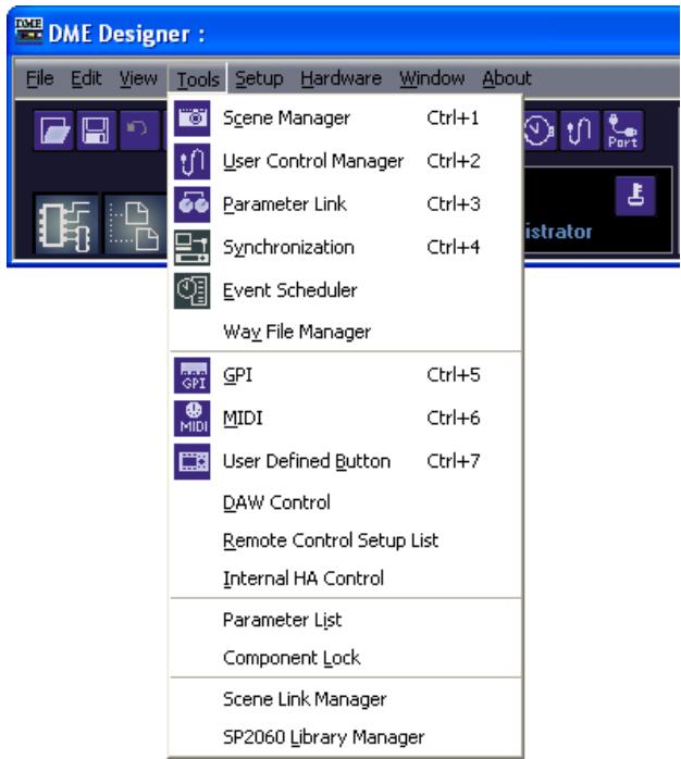 YAMAHA DME DESIGNER - Touche [close] - 2