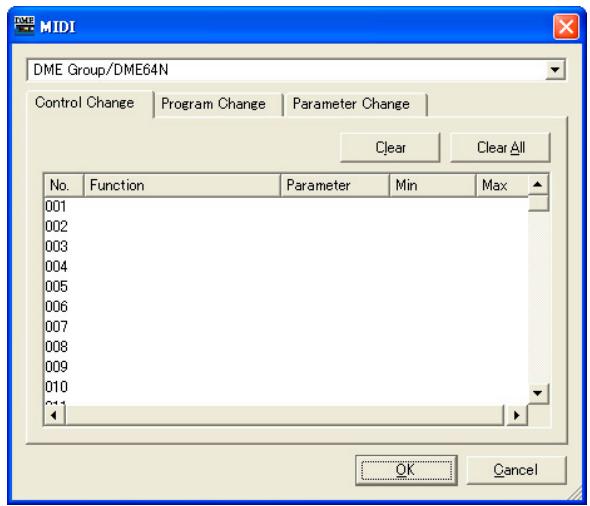 YAMAHA DME DESIGNER - Touche [cancel] - 1