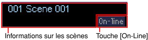 YAMAHA DME DESIGNER - Informations sur les scènes et touche [on-line] - 1