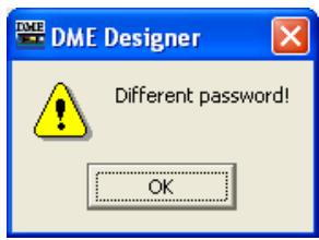 YAMAHA DME DESIGNER - Saisissez aussi le mot de passe dans le champ [confirm password] - 2