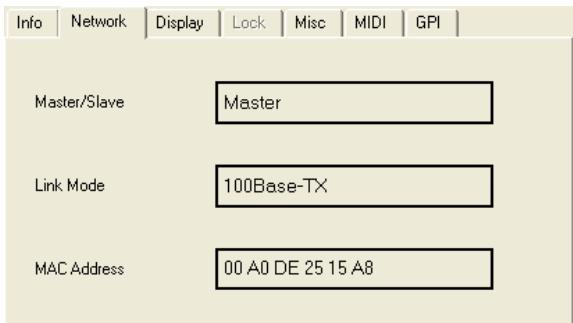 YAMAHA DME DESIGNER - Touché [clock setup] (configuration de l'horloge) - 1