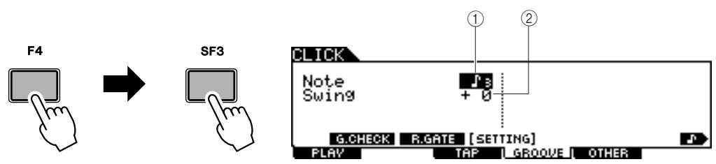 YAMAHA DTX-900 - Setting the Check Timing - 1