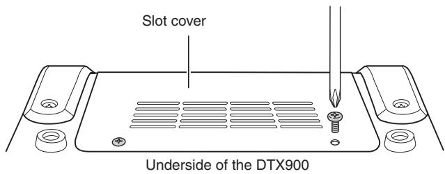 YAMAHA DTX-900 - DIMM Installation - 2