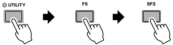 YAMAHA DTX-900 - Make sure that the USB TO HOST terminal of the DTX900 is enabled. - 1