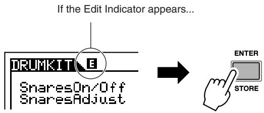 YAMAHA DTX-900 - Edit Indicator - 1